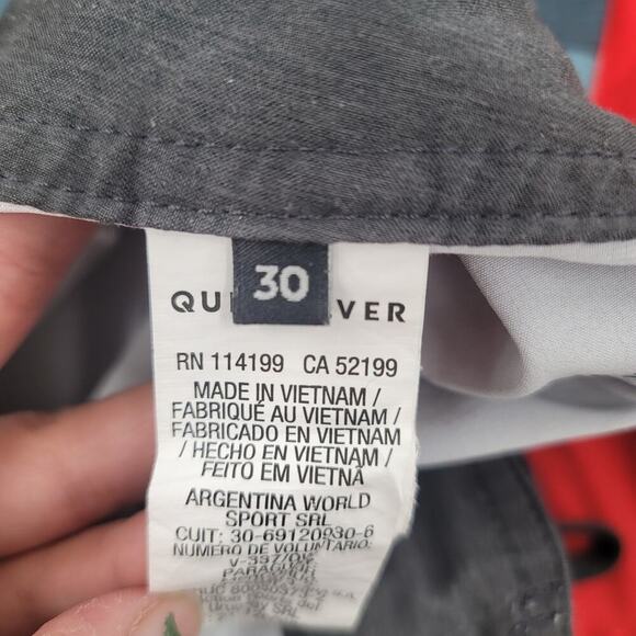 Quiksilver Men's Swim Boardshorts Size 30 - Picture 4 of 5